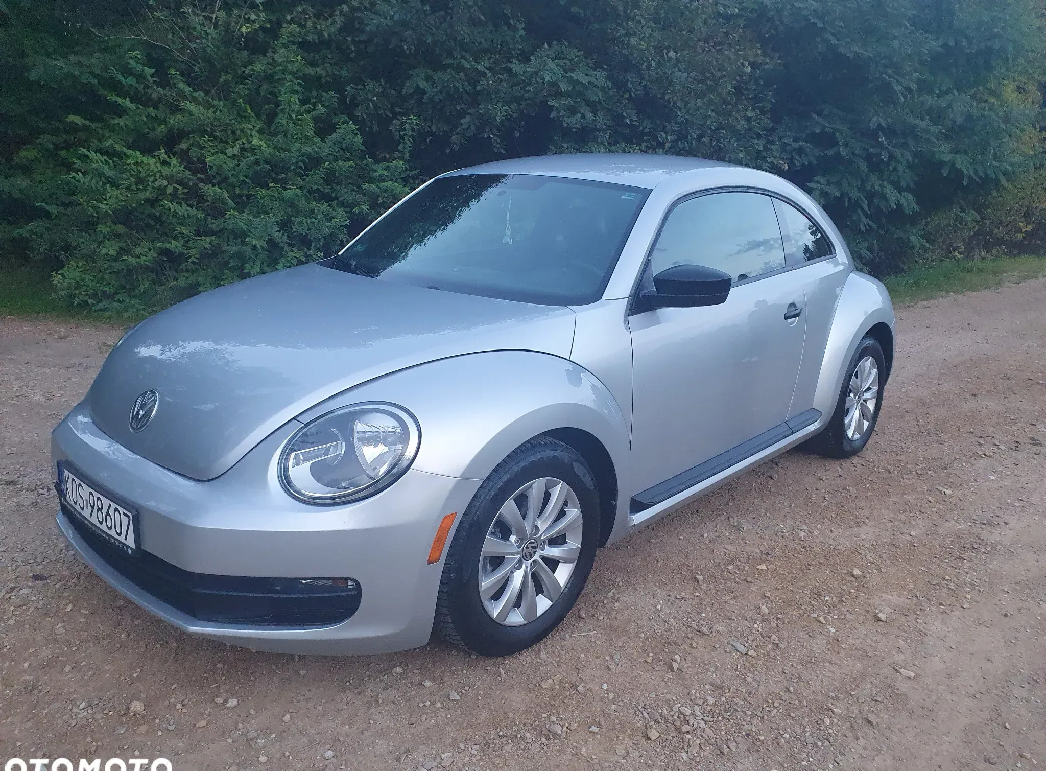 volkswagen new beetle Volkswagen New Beetle cena 42500 przebieg: 93200, rok produkcji 2014 z Reszel